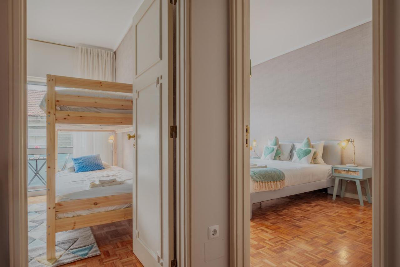 Sunny And Spacious House, 4bd 3bath Downtown Apartament Porto